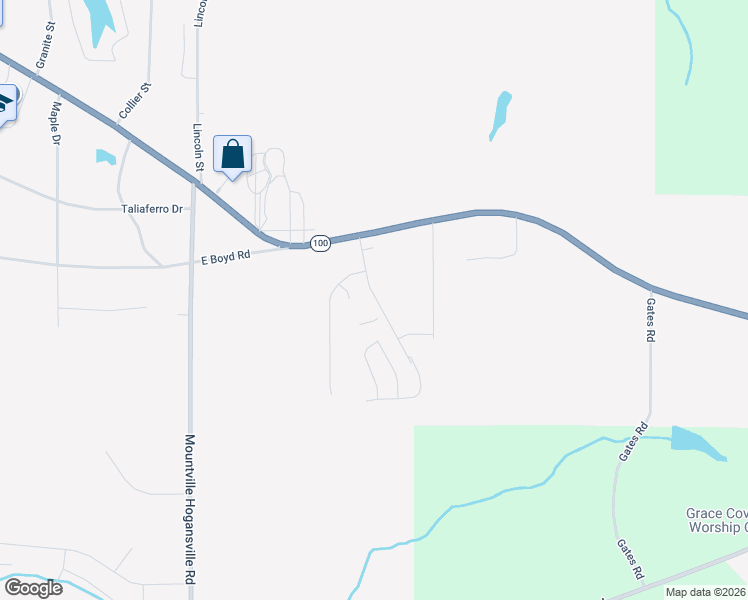 map of restaurants, bars, coffee shops, grocery stores, and more near 1141 East Main Street in Hogansville