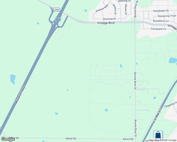 map of restaurants, bars, coffee shops, grocery stores, and more near 4045 South Bonnie Brae Street in Argyle
