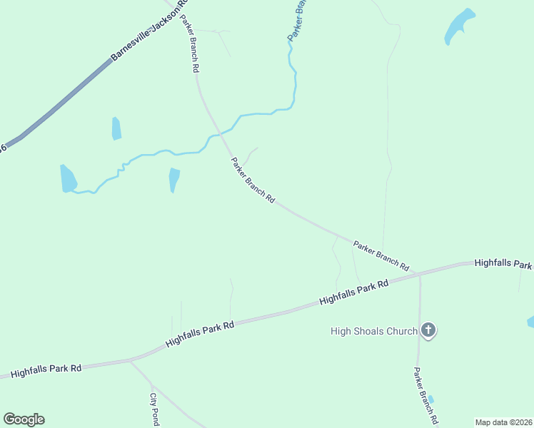 map of restaurants, bars, coffee shops, grocery stores, and more near 408 Parker Branch Road in Barnesville