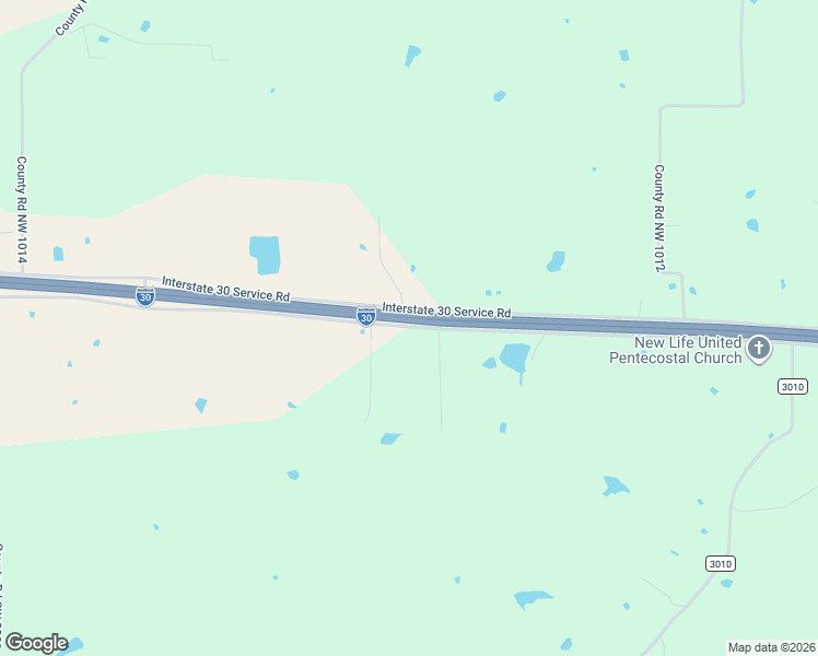 map of restaurants, bars, coffee shops, grocery stores, and more near Interstate 30 in Mount Vernon