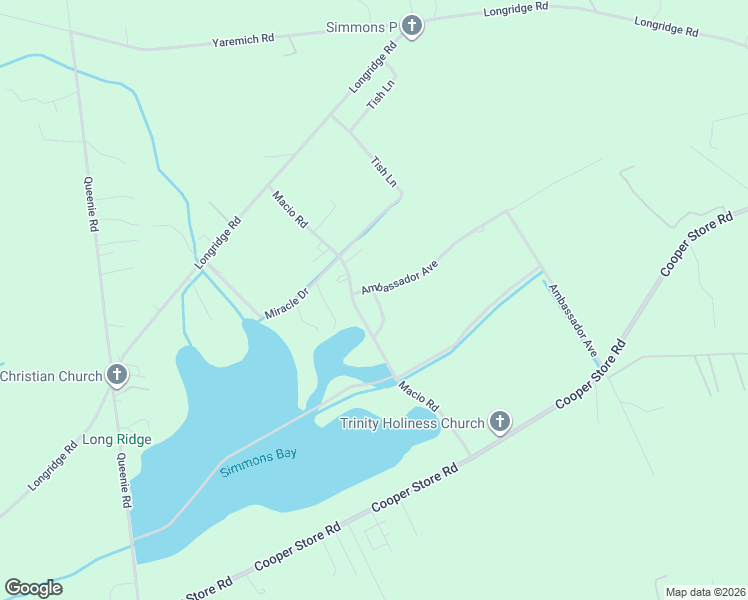 map of restaurants, bars, coffee shops, grocery stores, and more near 277 Ambassador Avenue in Moncks Corner