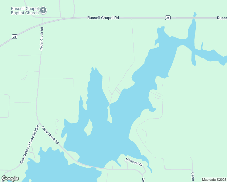 map of restaurants, bars, coffee shops, grocery stores, and more near 597 Cove Road in Sylacauga