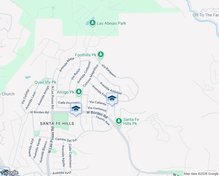 map of restaurants, bars, coffee shops, grocery stores, and more near 1254 Avenida Amistad in San Marcos
