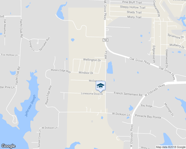 map of restaurants, bars, coffee shops, grocery stores, and more near 9201 Windsor Drive in Little Elm
