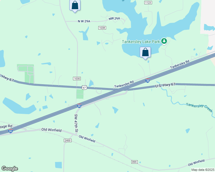 map of restaurants, bars, coffee shops, grocery stores, and more near 2690 U.S. 67 in Mount Pleasant