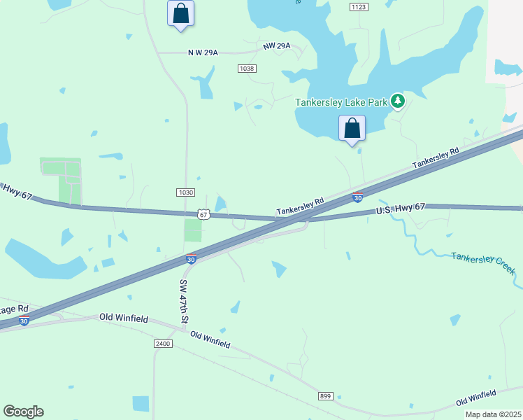 map of restaurants, bars, coffee shops, grocery stores, and more near 2690 U.S. 67 in Mount Pleasant