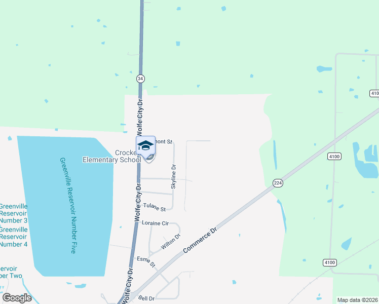 map of restaurants, bars, coffee shops, grocery stores, and more near 1420 Alpine Drive in Greenville