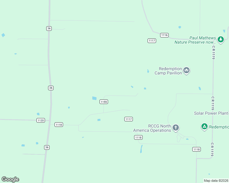 map of restaurants, bars, coffee shops, grocery stores, and more near 4548 County Road 1155 in Greenville