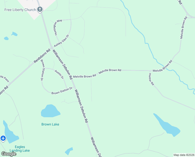 map of restaurants, bars, coffee shops, grocery stores, and more near 238 Melville Brown Road in Williamson