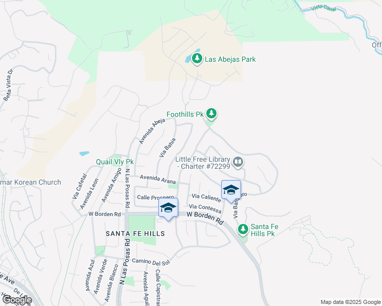 map of restaurants, bars, coffee shops, grocery stores, and more near 774 Camino Magnifico in San Marcos