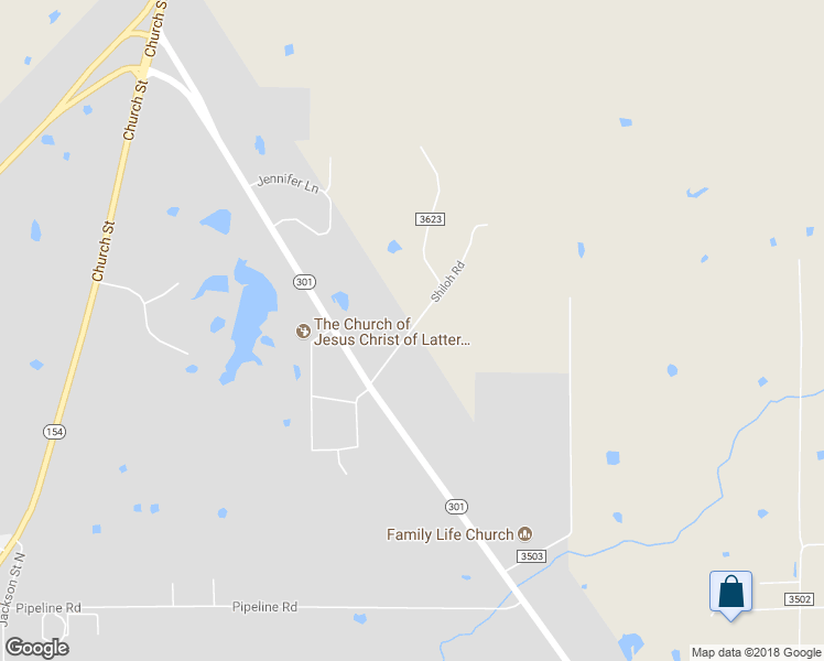 map of restaurants, bars, coffee shops, grocery stores, and more near 200 Shiloh Road in Sulphur Springs