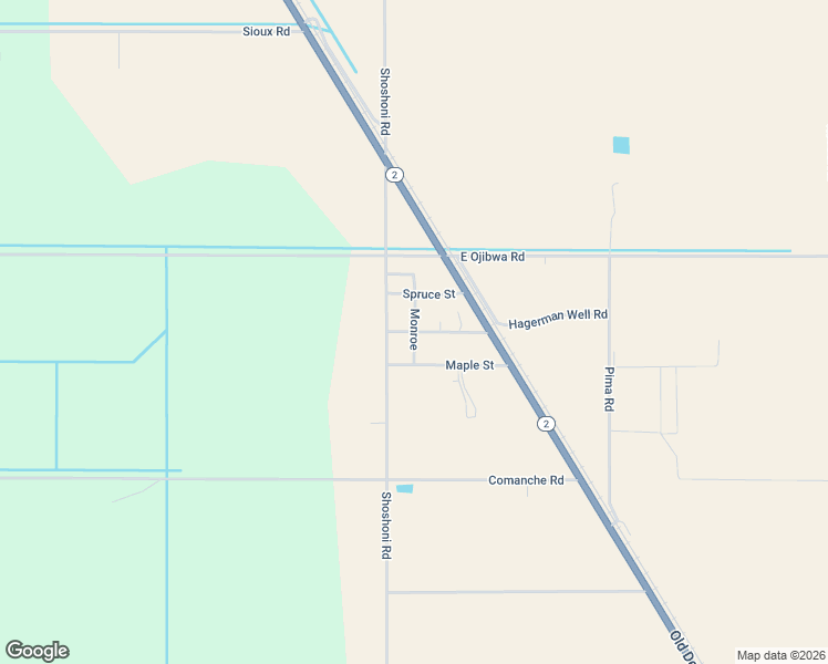 map of restaurants, bars, coffee shops, grocery stores, and more near Monroe in Hagerman