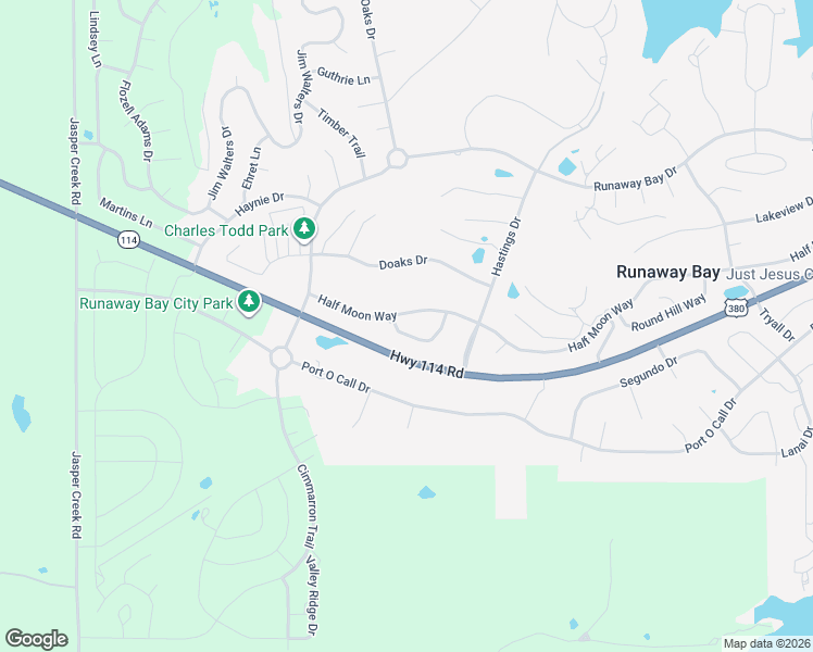 map of restaurants, bars, coffee shops, grocery stores, and more near 607 Half Moon Way in Runaway Bay