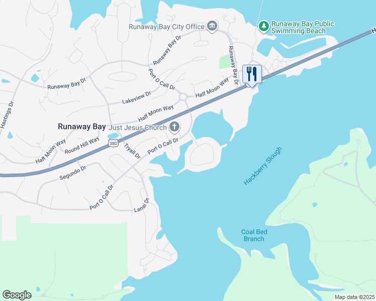 map of restaurants, bars, coffee shops, grocery stores, and more near 543 Islet Drive in Runaway Bay