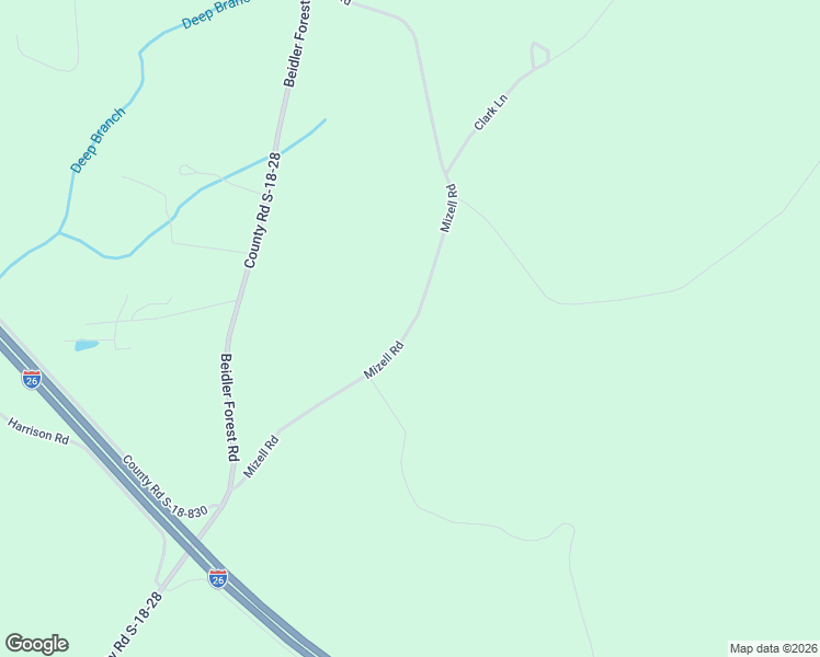 map of restaurants, bars, coffee shops, grocery stores, and more near 241 Mizell Road in Dorchester County