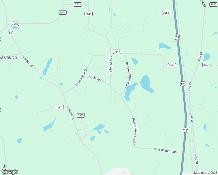 map of restaurants, bars, coffee shops, grocery stores, and more near 503 Hickory Lane in Queen City