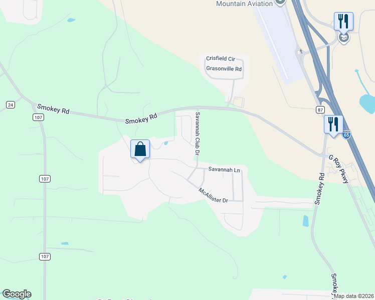map of restaurants, bars, coffee shops, grocery stores, and more near 1009 Little Sorrel Drive in Calera