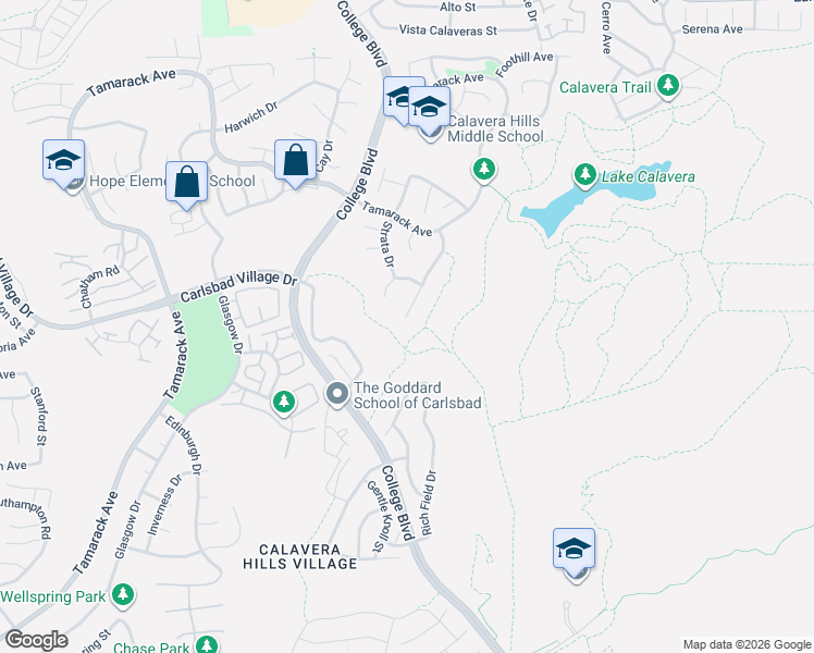 map of restaurants, bars, coffee shops, grocery stores, and more near 3762 Saddle Dr in Carlsbad