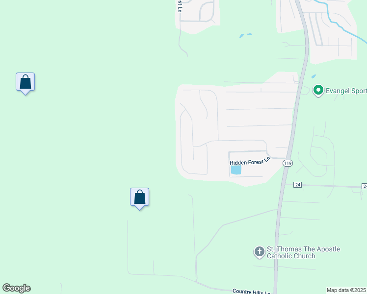 map of restaurants, bars, coffee shops, grocery stores, and more near 228 Hillcrest Drive in Montevallo