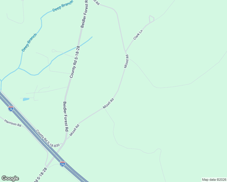 map of restaurants, bars, coffee shops, grocery stores, and more near 241 Mizell Road in Dorchester County