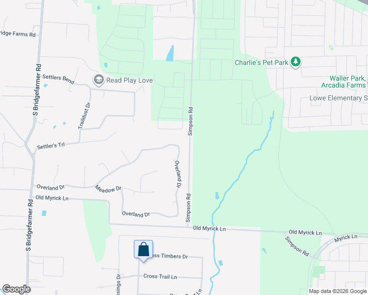 map of restaurants, bars, coffee shops, grocery stores, and more near 784 Overland Drive in McKinney