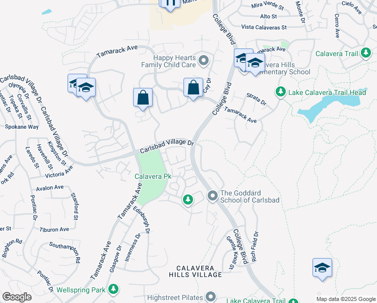 map of restaurants, bars, coffee shops, grocery stores, and more near 3709 Jetty Point in Carlsbad