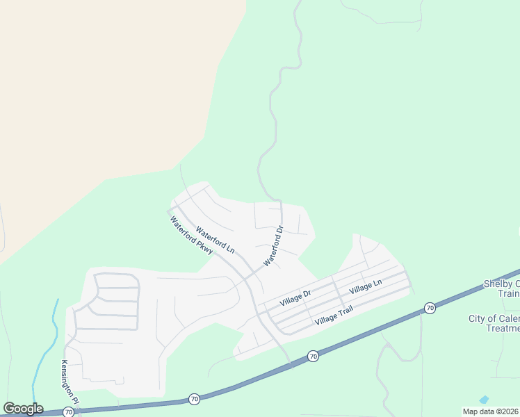 map of restaurants, bars, coffee shops, grocery stores, and more near 200 Waterford Highlands Trail in Calera