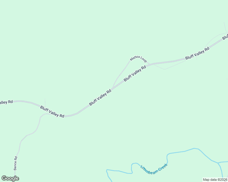 map of restaurants, bars, coffee shops, grocery stores, and more near 2537 Bluff Valley Road in Cragford