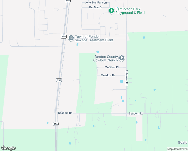 map of restaurants, bars, coffee shops, grocery stores, and more near 335 Meadow Dr in Ponder
