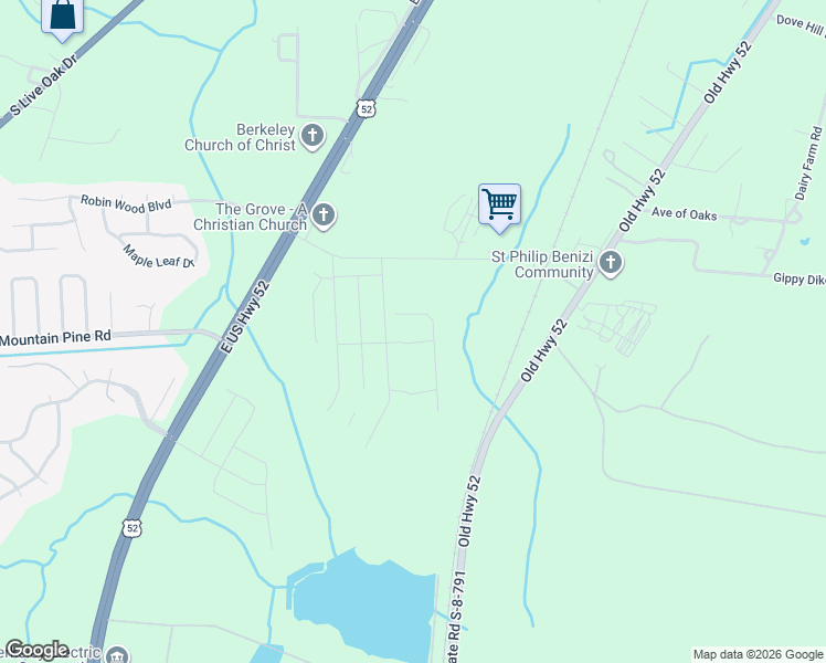 map of restaurants, bars, coffee shops, grocery stores, and more near Hammer Lane in Moncks Corner