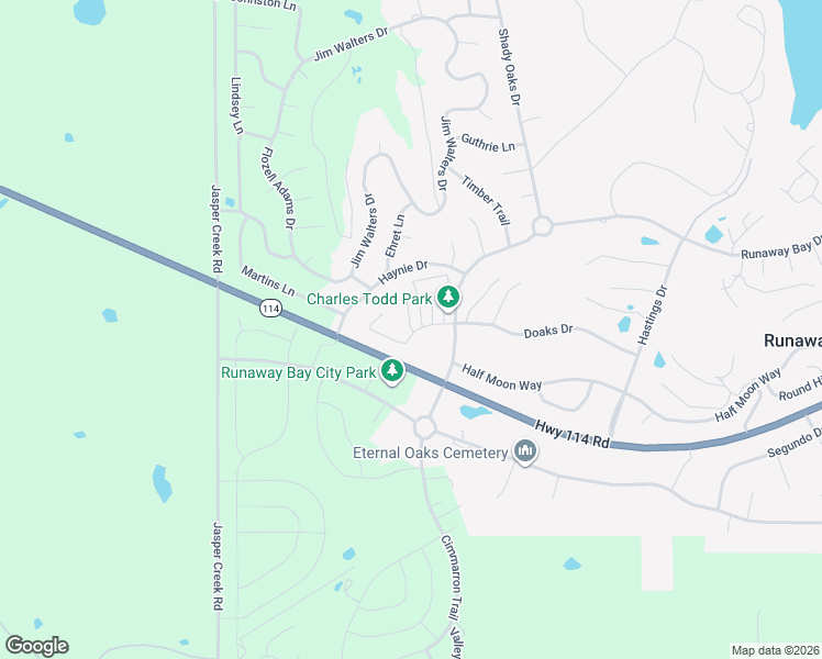 map of restaurants, bars, coffee shops, grocery stores, and more near 103 Sycamore Court in Runaway Bay