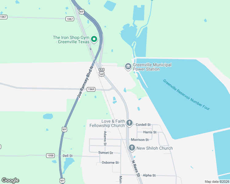map of restaurants, bars, coffee shops, grocery stores, and more near 1216 North Rees Street in Greenville