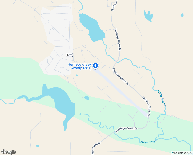 map of restaurants, bars, coffee shops, grocery stores, and more near 340 Red Baron Dr in Rhome