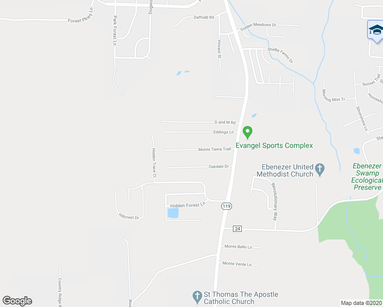 map of restaurants, bars, coffee shops, grocery stores, and more near 11 Monte Tierra Trail in Alabaster