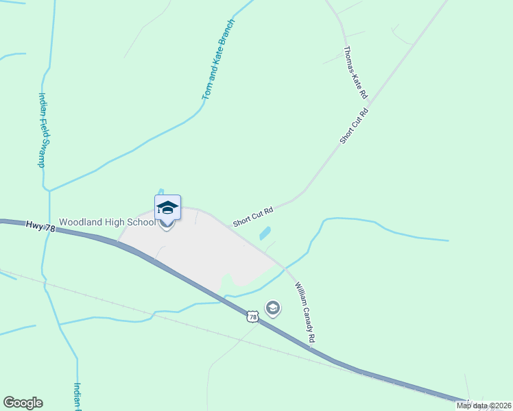 map of restaurants, bars, coffee shops, grocery stores, and more near 1158 Short Cut Road in Dorchester County