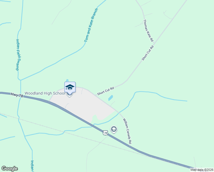 map of restaurants, bars, coffee shops, grocery stores, and more near 1158 Short Cut Road in Dorchester County