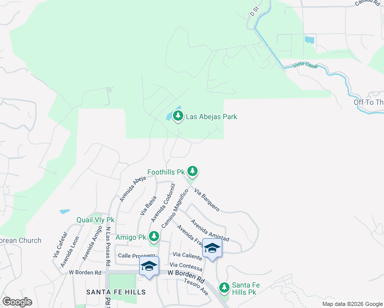 map of restaurants, bars, coffee shops, grocery stores, and more near 862 Avenida Abeja in San Marcos