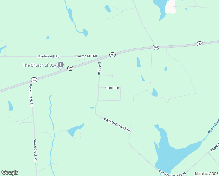 map of restaurants, bars, coffee shops, grocery stores, and more near 93 Quail Run in Williamson