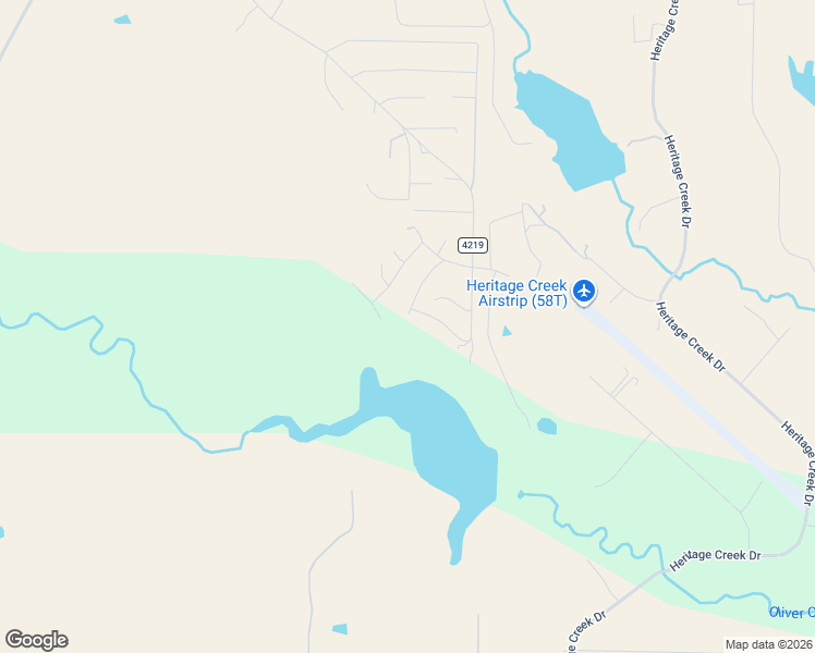 map of restaurants, bars, coffee shops, grocery stores, and more near 1447 Private Road 4219 in Decatur