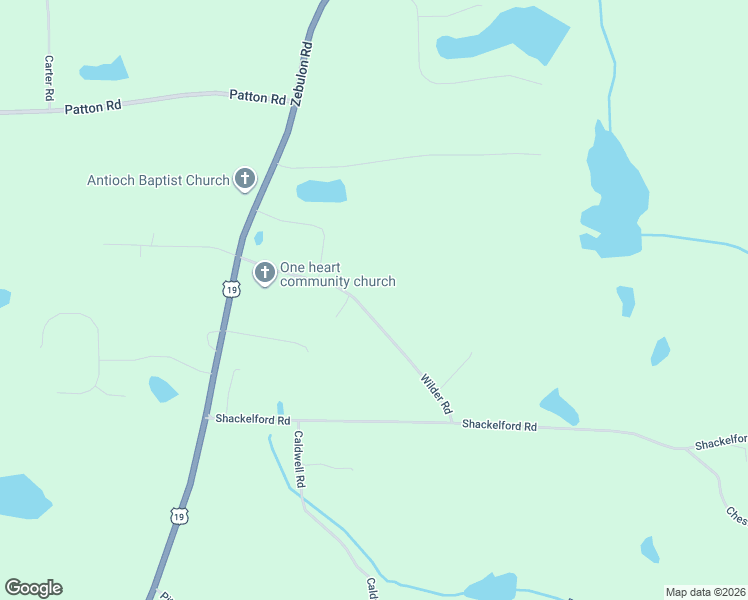 map of restaurants, bars, coffee shops, grocery stores, and more near 315 Wilder Road in Griffin