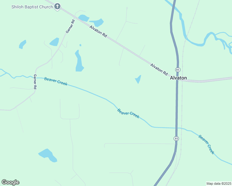 map of restaurants, bars, coffee shops, grocery stores, and more near 5002 Alvaton Road in Gay