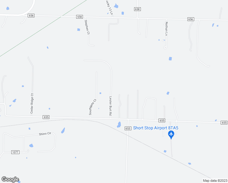 map of restaurants, bars, coffee shops, grocery stores, and more near 880 Lester Burt Road in Farmersville