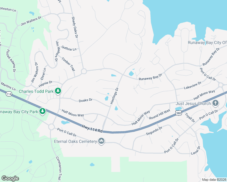 map of restaurants, bars, coffee shops, grocery stores, and more near 514 Durbin Court in Runaway Bay