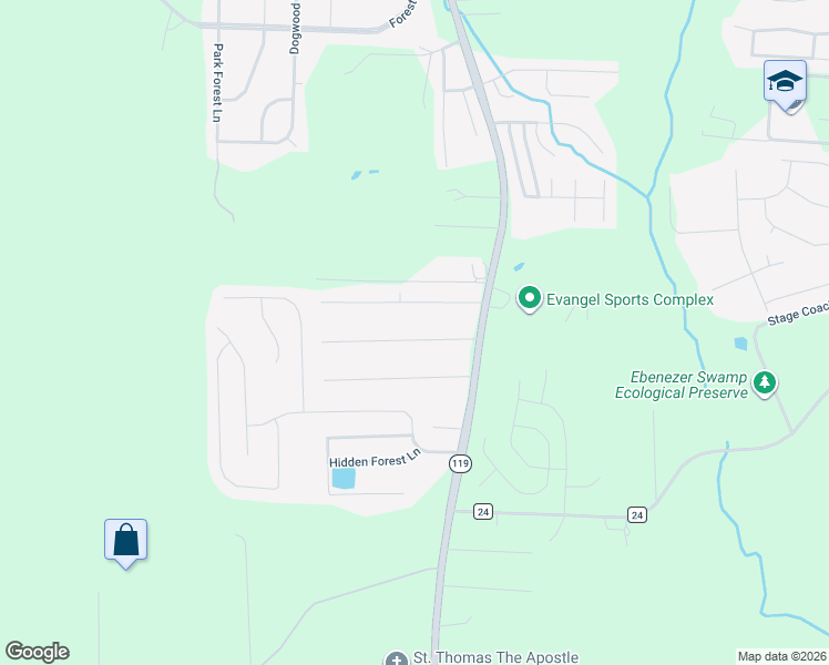 map of restaurants, bars, coffee shops, grocery stores, and more near 30 Monte Tierra Trail in Alabaster