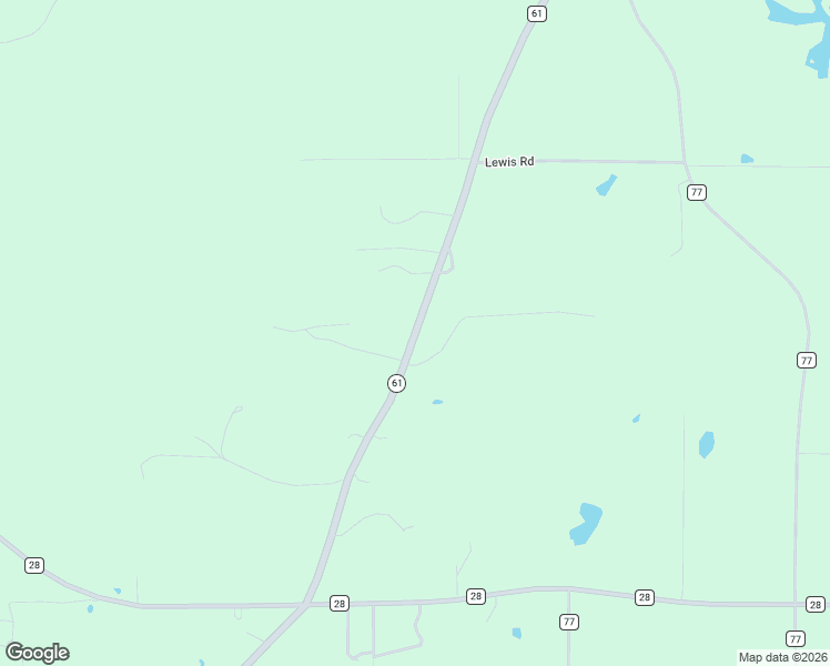 map of restaurants, bars, coffee shops, grocery stores, and more near 3620 Highway 61 in Columbiana