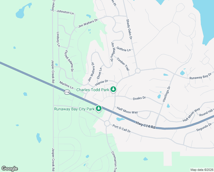 map of restaurants, bars, coffee shops, grocery stores, and more near 1211 Elm Court in Runaway Bay