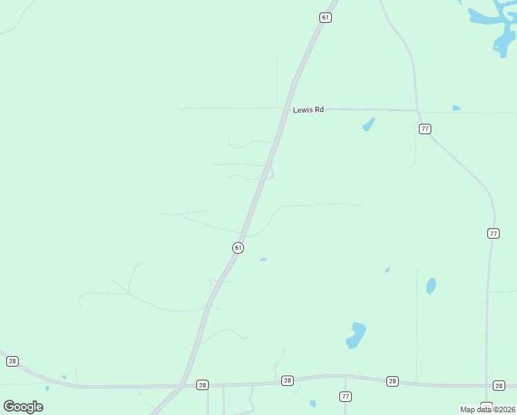 map of restaurants, bars, coffee shops, grocery stores, and more near 3620 County Road 61 in Columbiana