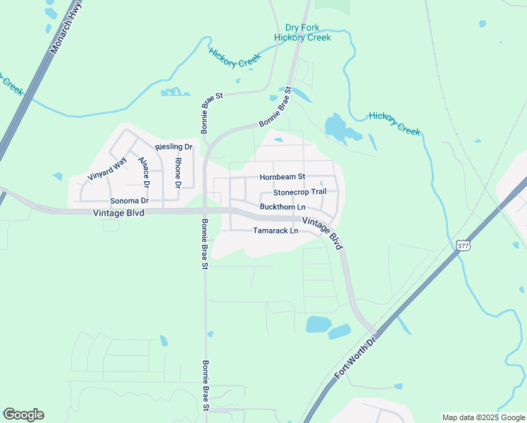 map of restaurants, bars, coffee shops, grocery stores, and more near 3237 Buckthorn Lane in Argyle