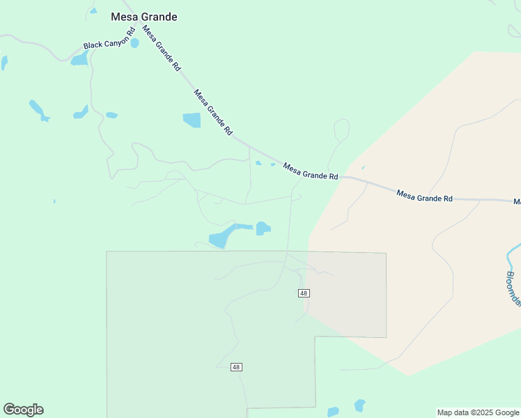 map of restaurants, bars, coffee shops, grocery stores, and more near 25350 Davis Ranch Road in Santa Ysabel