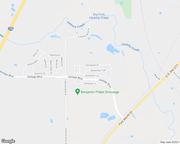 map of restaurants, bars, coffee shops, grocery stores, and more near 3301 Stonecrop Trail in Argyle